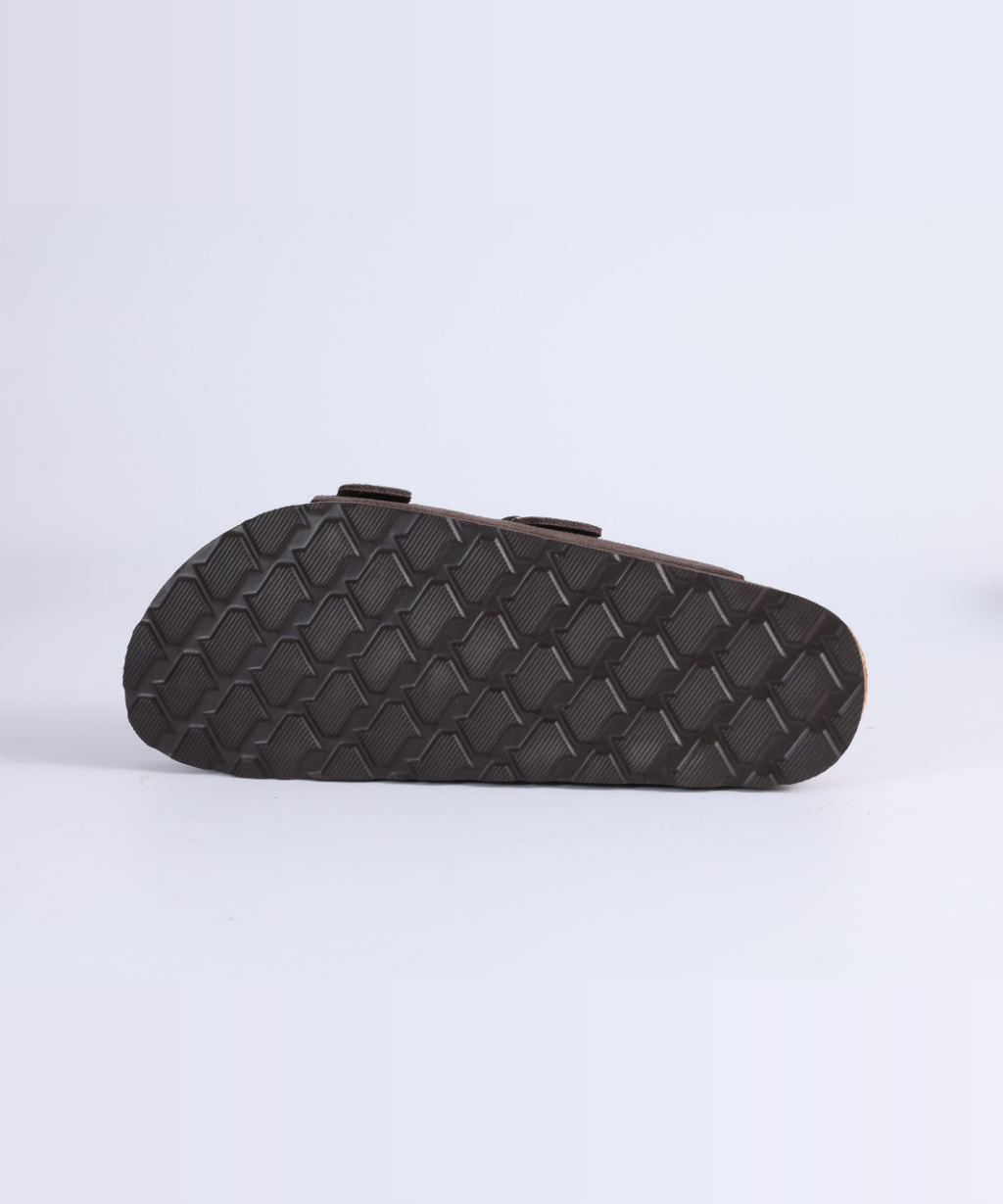 Premium Genuine Suede Sandals by Qomfort